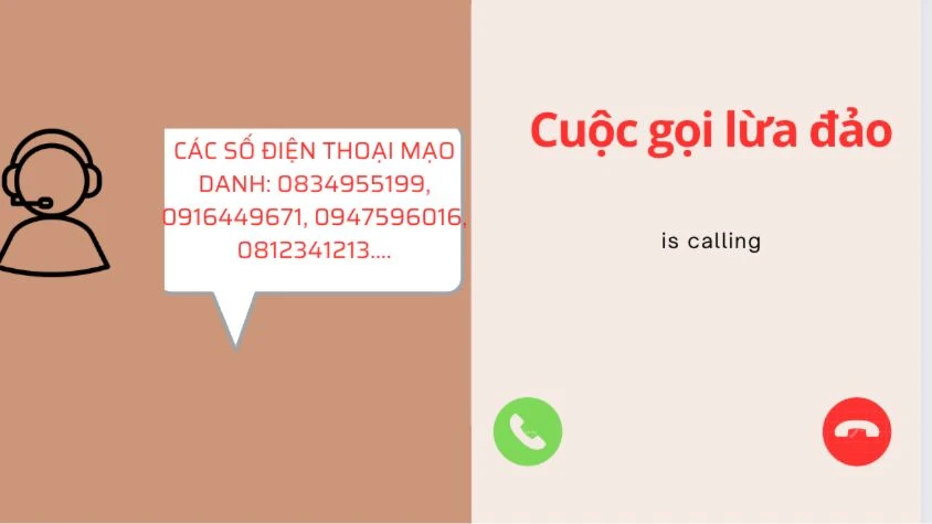 mạo danh công an tỉnh lừa đảo lãnh đạo