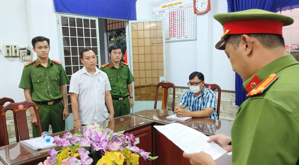 An Giang: Bắt giám đốc gây thiệt hại ngân sách hàng tỉ đồng