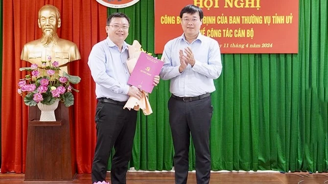 Đồng Tháp có tân trưởng ban Nội chính Tỉnh ủy