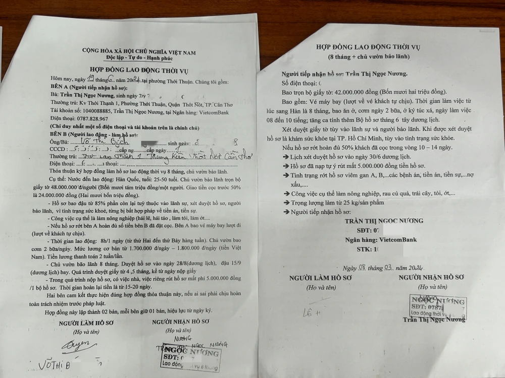 lao động thời vụ