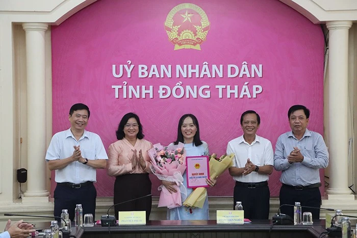 đồng tháp bổ nhiệm lãnh đạo