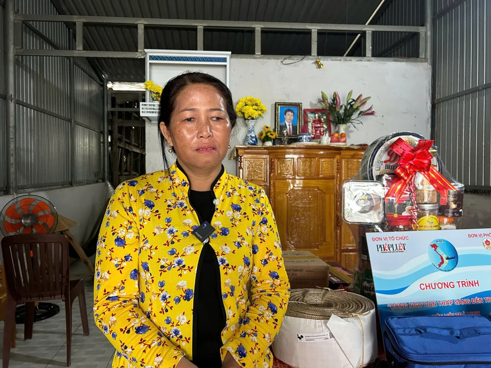 gia đình ngư dân tỉnh Trà Vinh