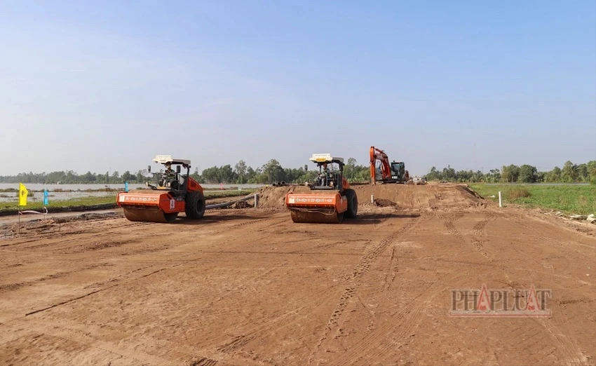 cao tốc Cần Thơ – Hậu Giang – Cà Mau sử dụng cát biển