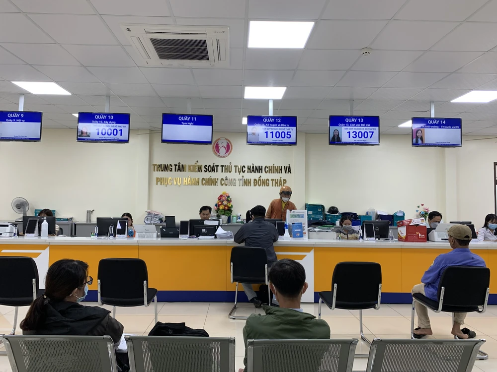 Đồng Tháp quyết liệt cải cách hành chính