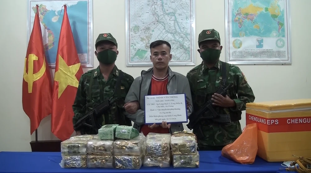 ma tuý trong thùng xốp