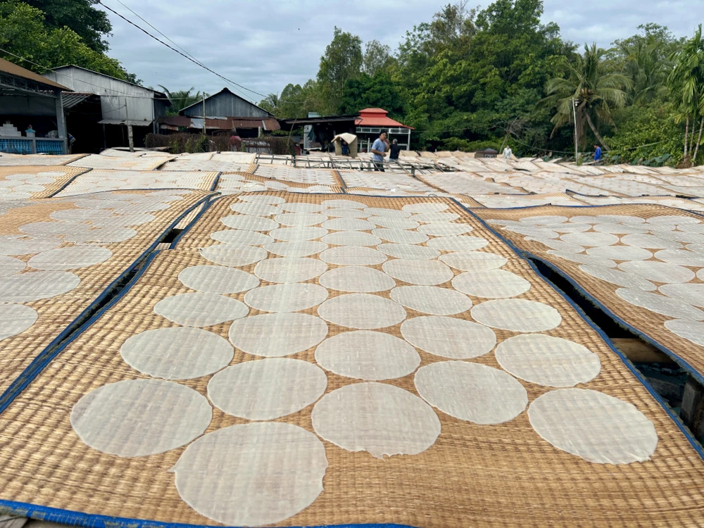 làng bánh phồng phú mỹ