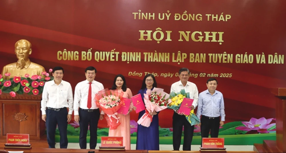Ban Tuyên giáo và Ban Dân vận Tỉnh ủy