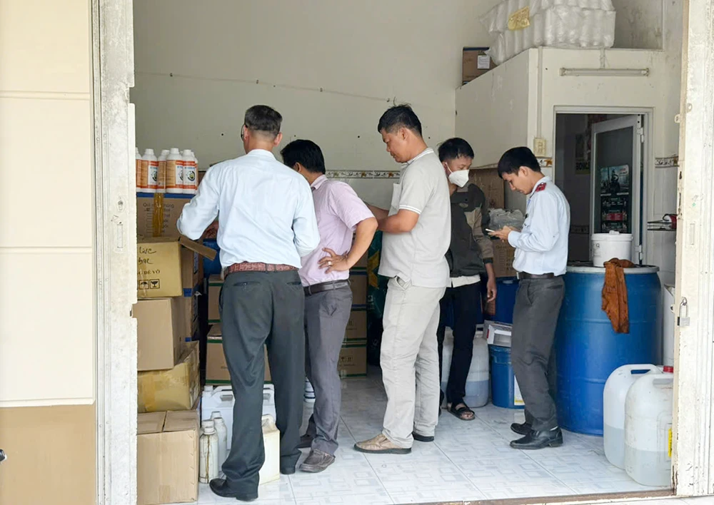 thuốc thuỷ sản kém chất lượng