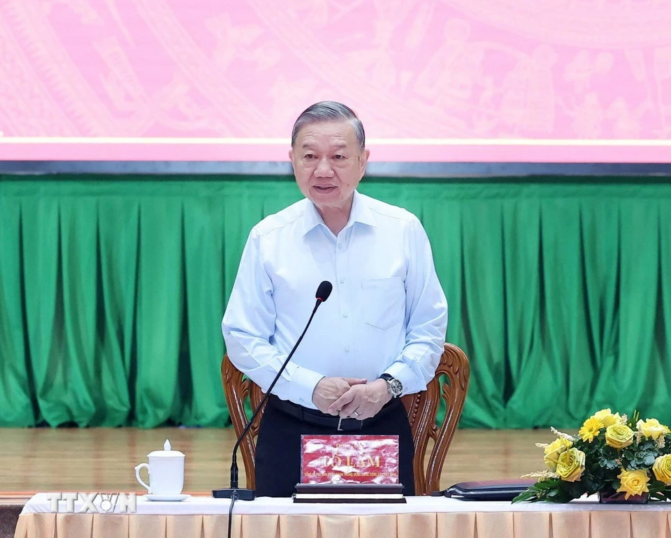 tổng bí thư tô lâm,tỉnh vĩnh long