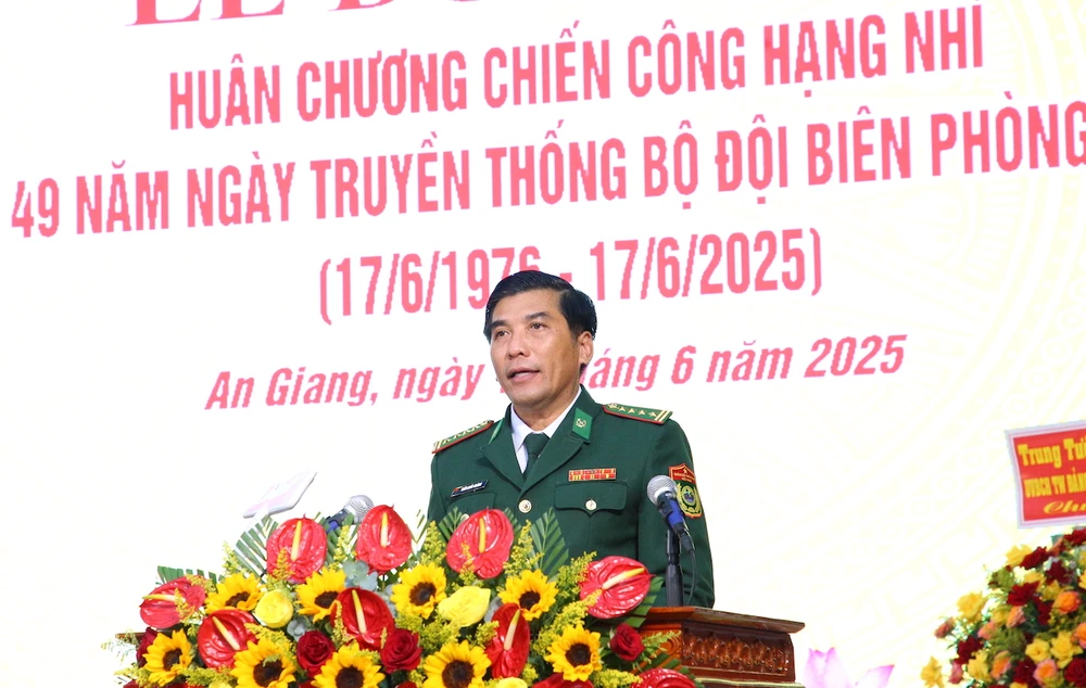 bộ đội biên phòng tỉnh an giang,huân chương chiến công hạng nhì