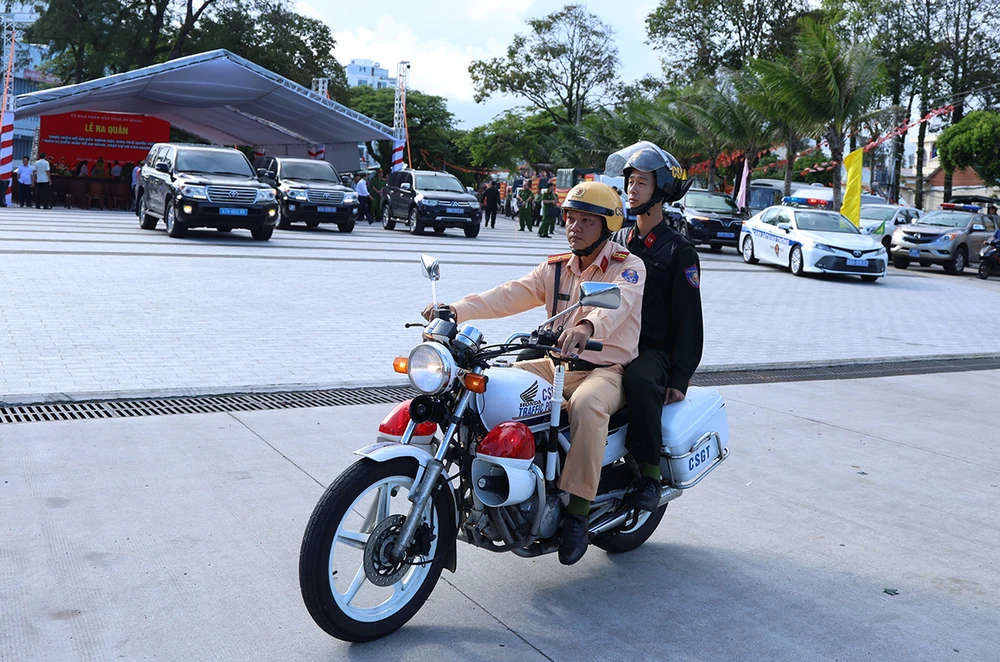 thứ trưởng bộ công an,lễ ra quân đặc khu phú quốc