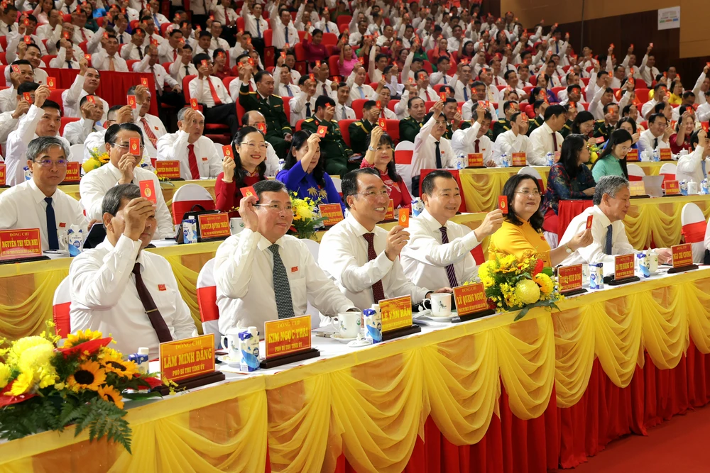 đại hội đại biểu vĩnh long