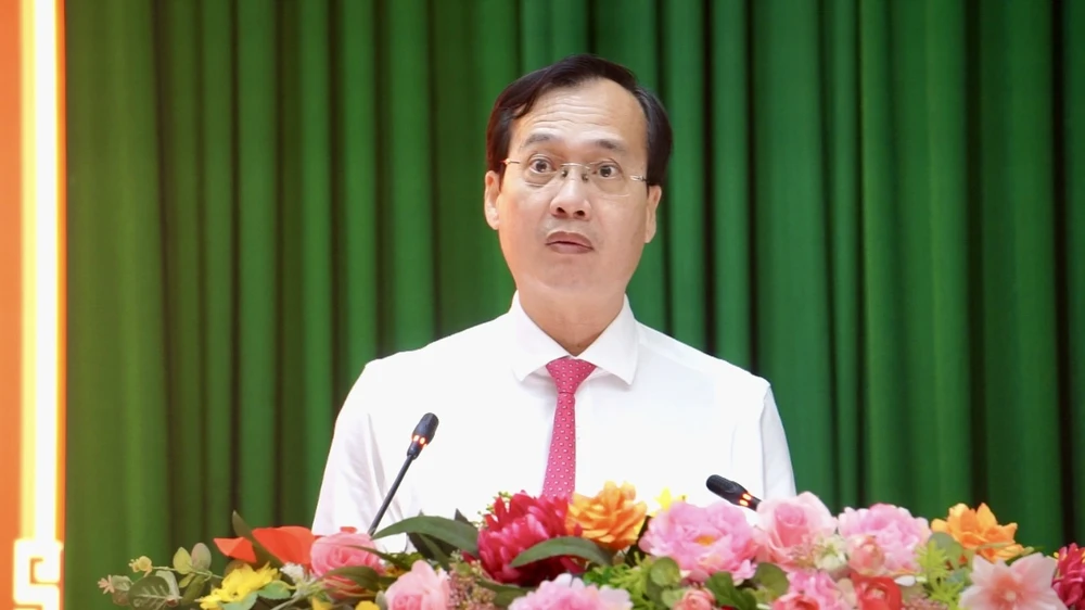 tân Chủ tịch UBND tỉnh Vĩnh Long Trần Trí Quang