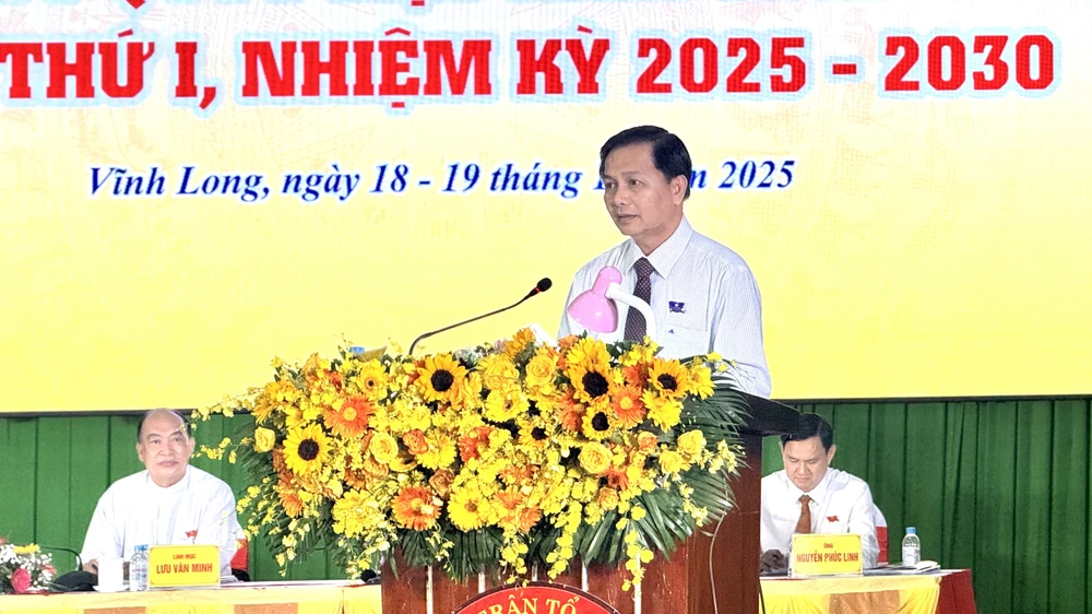 Bí thư Tỉnh ủy Vĩnh Long Trần Văn Lâu