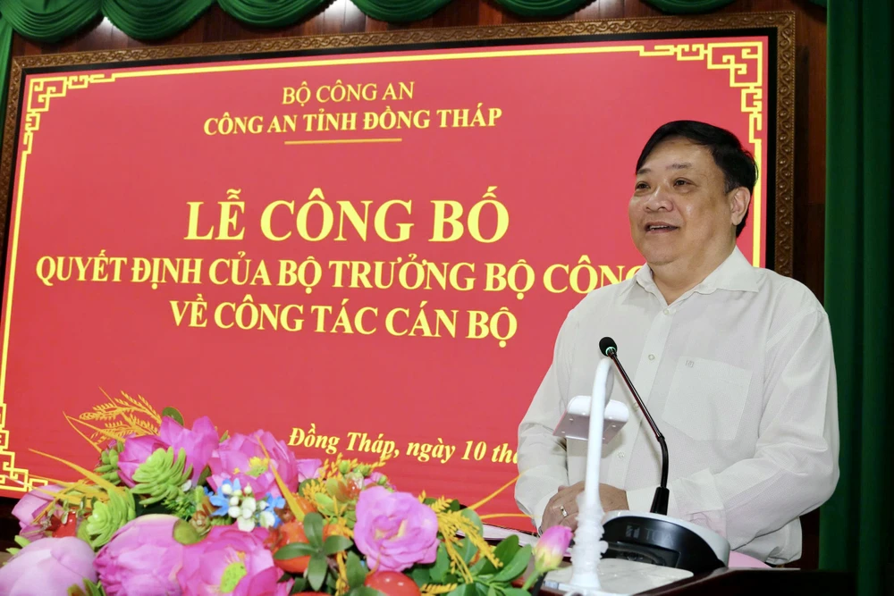 công an tỉnh đồng tháp,trà quang thanh