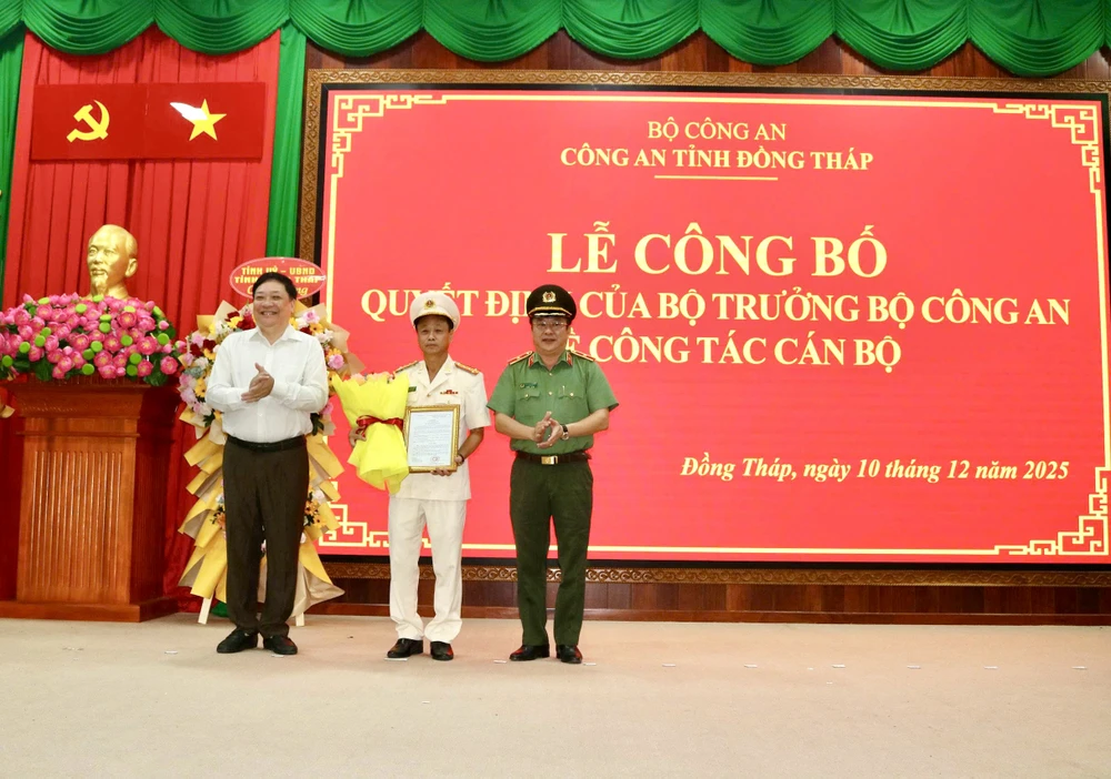 công an tỉnh đồng tháp,trà quang thanh