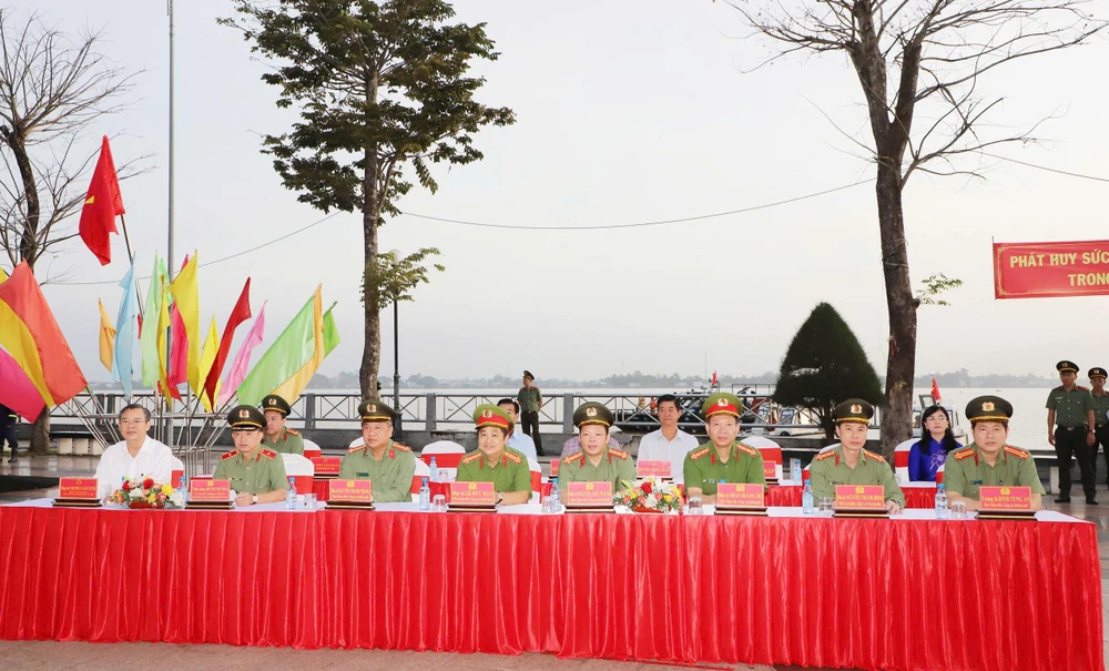 Công an tp Cần Thơ,ra quân,trấn áp tội phạm,tết nguyên đán,bính ngọ 2026