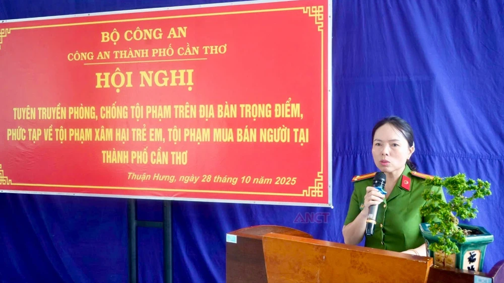 nữ trinh sát,công an tp cần thơ