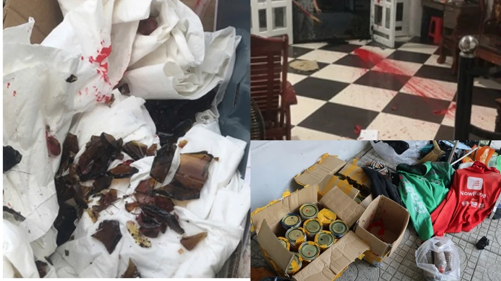 tạt sơn,ném chất bẩn,cho vay,đồng tháp