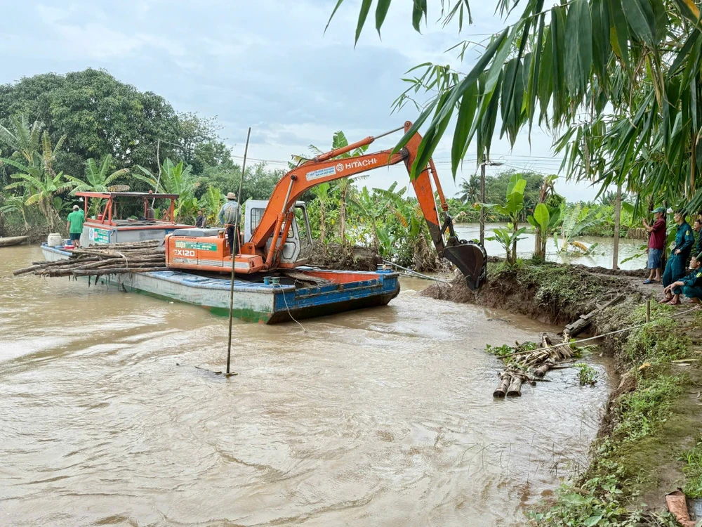 cần thơ,thuỷ lợi,công trình thuỷ lợi,kênh cái sắn,rạch mọp