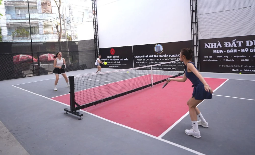 Pickleball,VTV Cần Thơ,Hoa khôi Pickleball