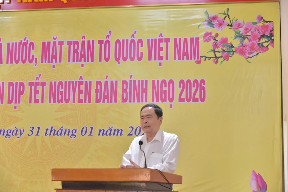 Chủ tịch Quốc hội,Trần Thanh Mẫn,quà tết,đồng tháp
