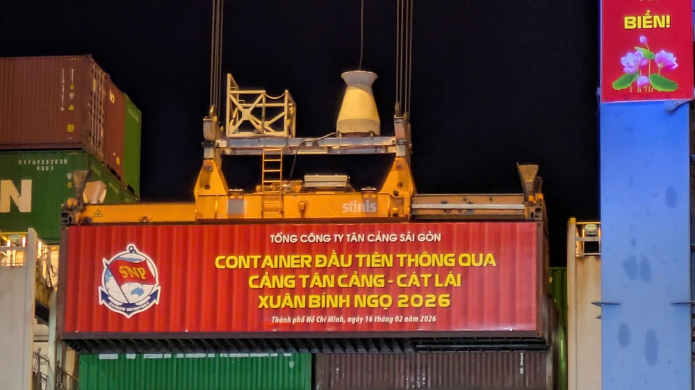 tân Cảng,cát lái,thông quan,logistics,TP.HCM,giao thừa