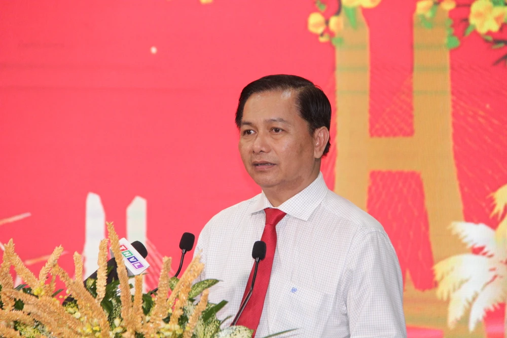 Bí thư Tỉnh ủy Vĩnh Long Trần Văn Lâu