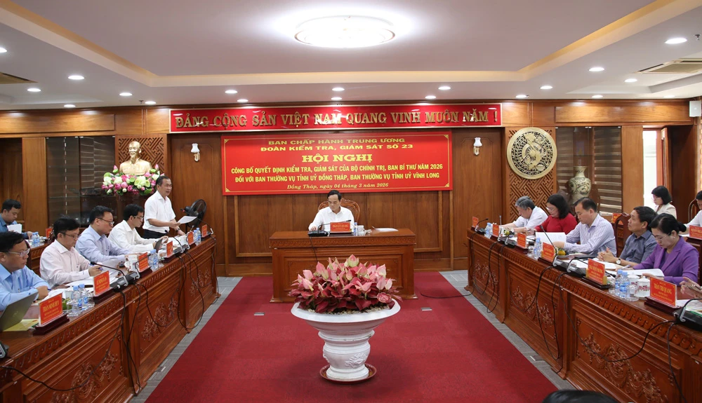 kiểm tra,giám sát,đồng tháo,bộ chính trị,bầu cử