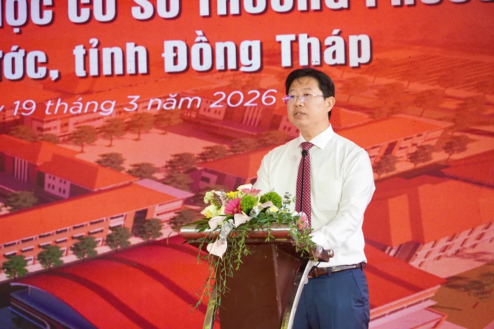 đồng tháp,nội trú,vùng biên,khởi công