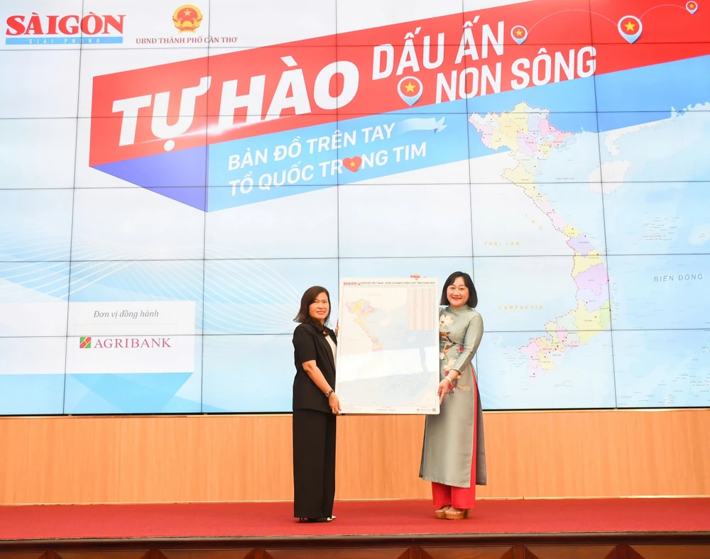 bản đồ đơn vị hành chính,báo SGGP,cần thơ