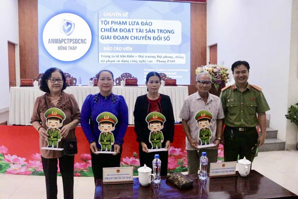 lừa đảo qua mạng,đồng tháp,cảnh báo