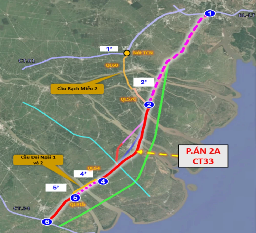 cao tốc ct33,vĩnh long
