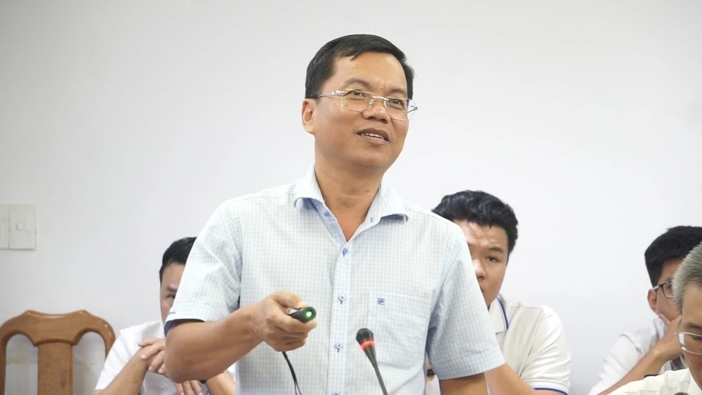 Ông Nguyễn Thế Hồng Trung, Giám đốc Sở Xây dựng tỉnh Đồng Tháp