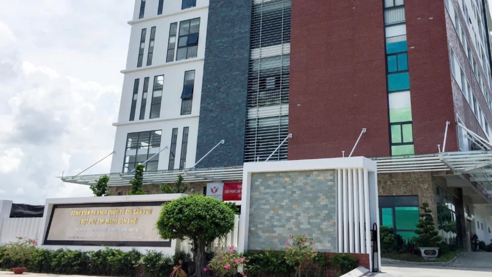 S Cần thơ,bệnh viện S.I.S,xả nước thải
