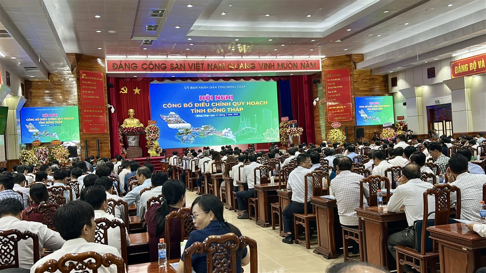 công bố điều chỉnh quy hoạch tỉnh Đồng Tháp thời kỳ 2021 - 2030, tầm nhìn đến năm 2050