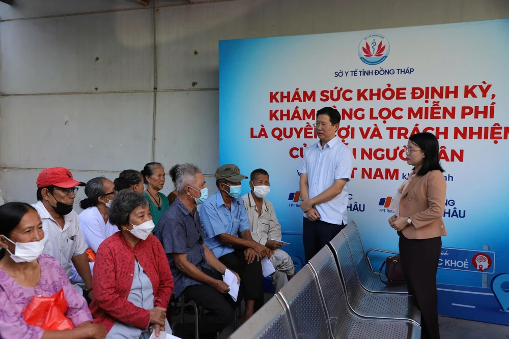khám sức khỏe,miễn phí,đồng tháp,sàn lọc,khám sức khỏe định kỳ