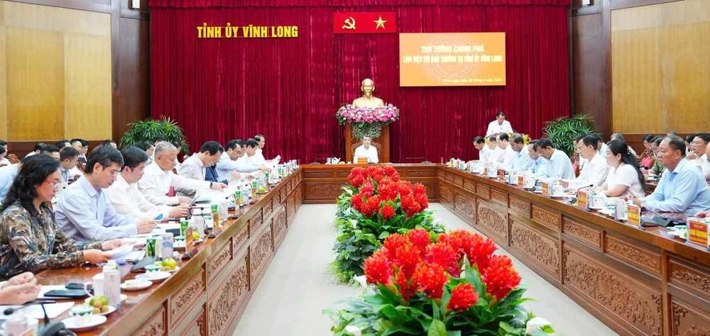 Thủ tướng Lê Minh Hưng,vĩnh long,mô hình tăng trưởng,công nghiệp,cao tốc ct33