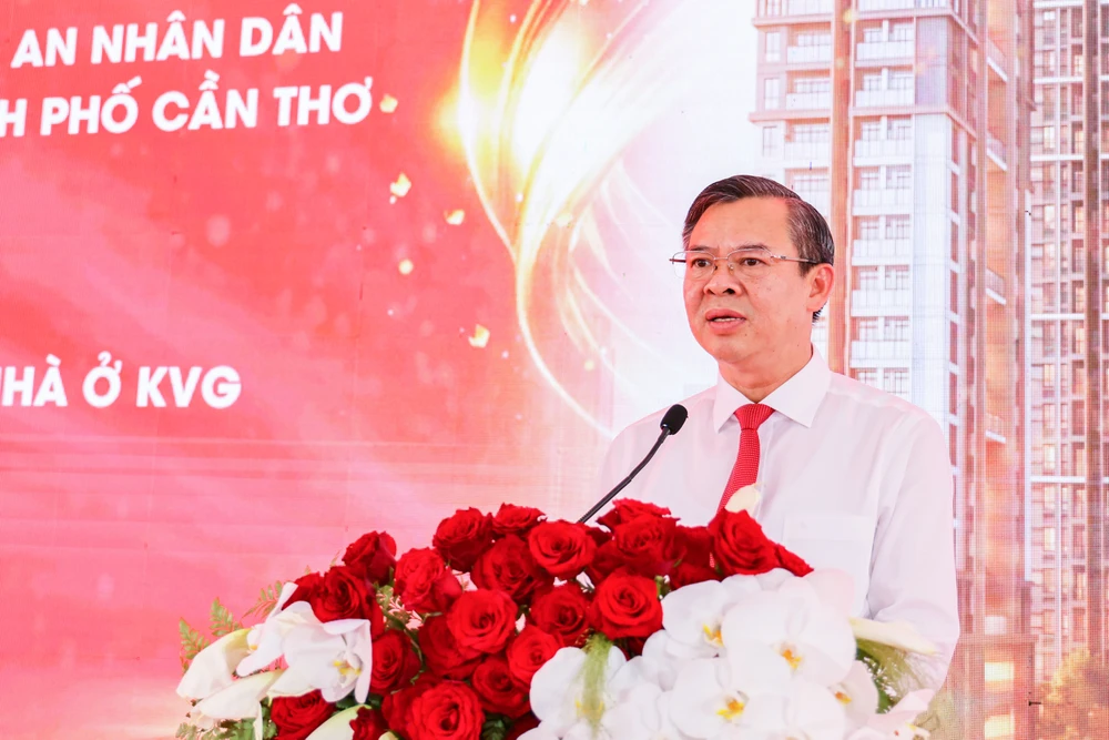 cần thơ,nhà ở cho lực lượng vũ trang,công an,khởi công