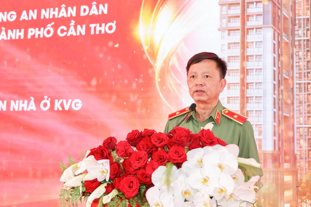 cần thơ,nhà ở cho lực lượng vũ trang,công an,khởi công