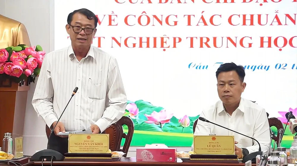 cần thơ,thi tốt nghiệp thpt,đề thi