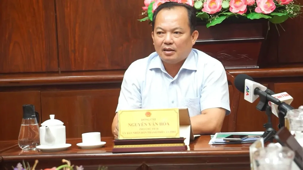 Phó Chủ tịch UBND TP Cần Thơ Nguyễn Văn Hòa