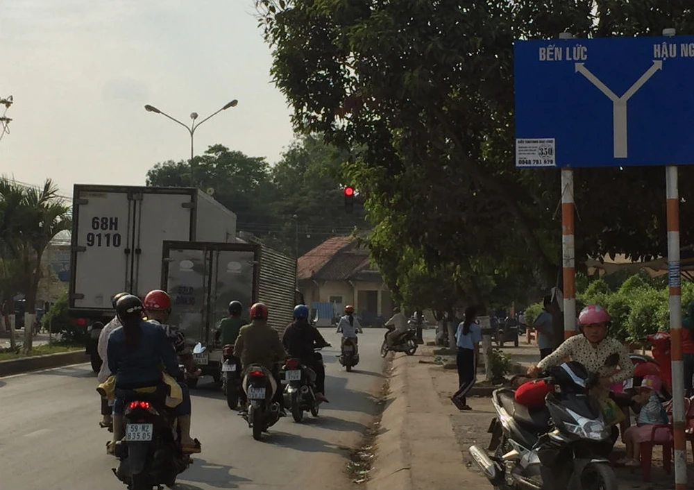 Tuyến tỉnh lộ đầu tiên ở Long An thu giá BOT ảnh 1