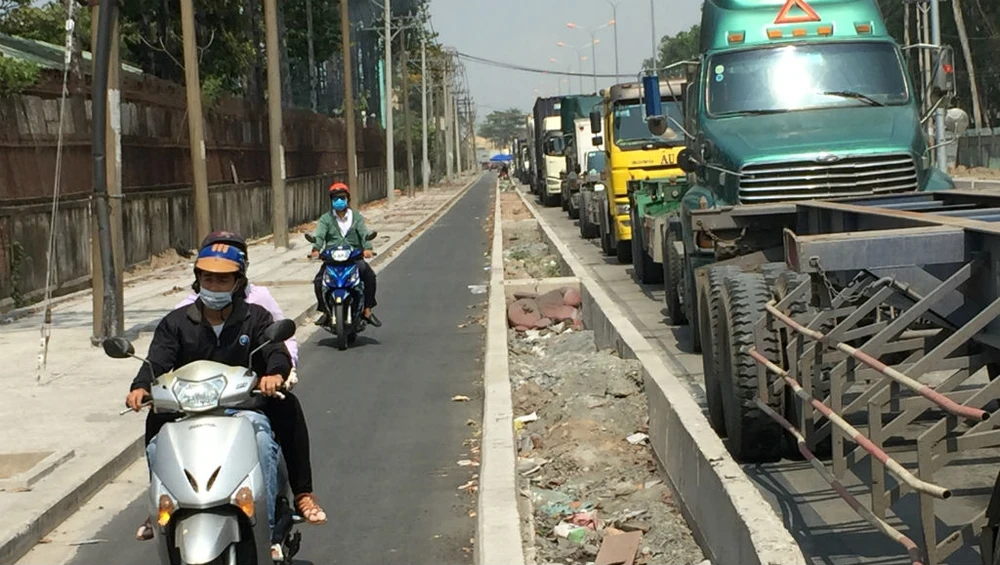 30-4, xây xong đường vào cụm cảng ICD Trường Thọ,Thủ Đức ảnh 5