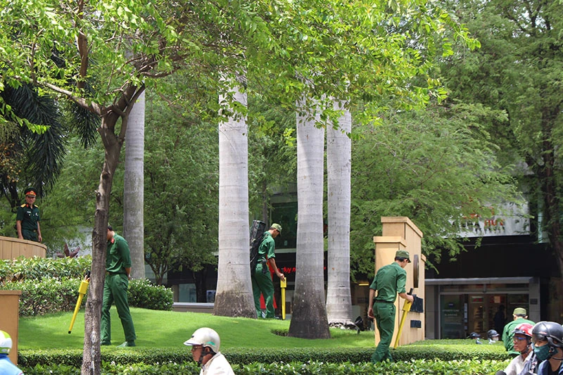 Thắt chặt 4 vòng an ninh các nơi Tổng thống Mỹ đến ảnh 6