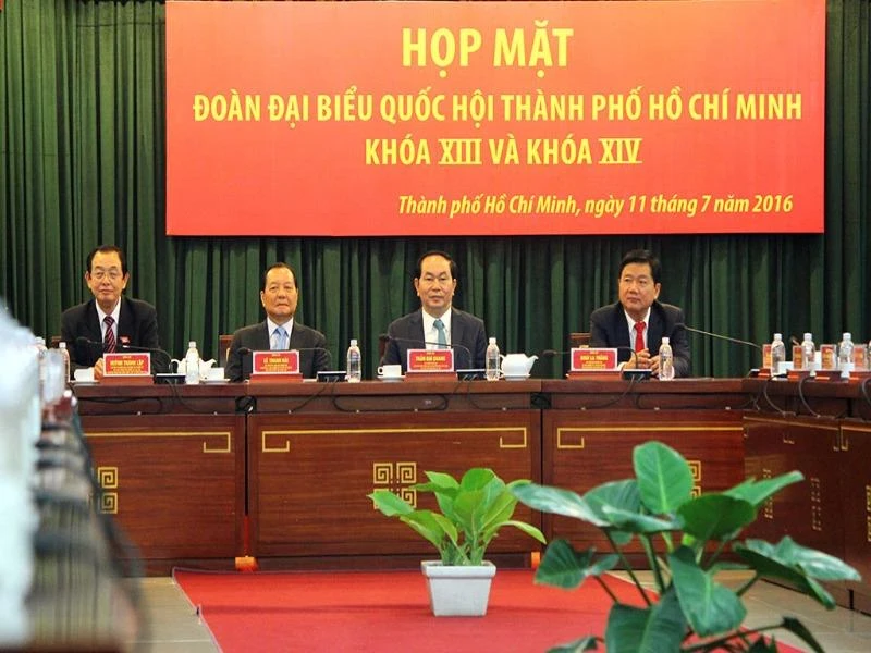 họp mặt đại biểu quốc hội