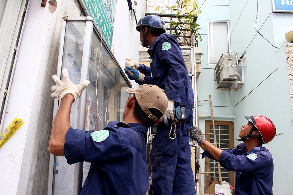 Ông Đoàn Ngọc Hải cho “cào” cả trụ sở khu phố 2 tầng ảnh 5