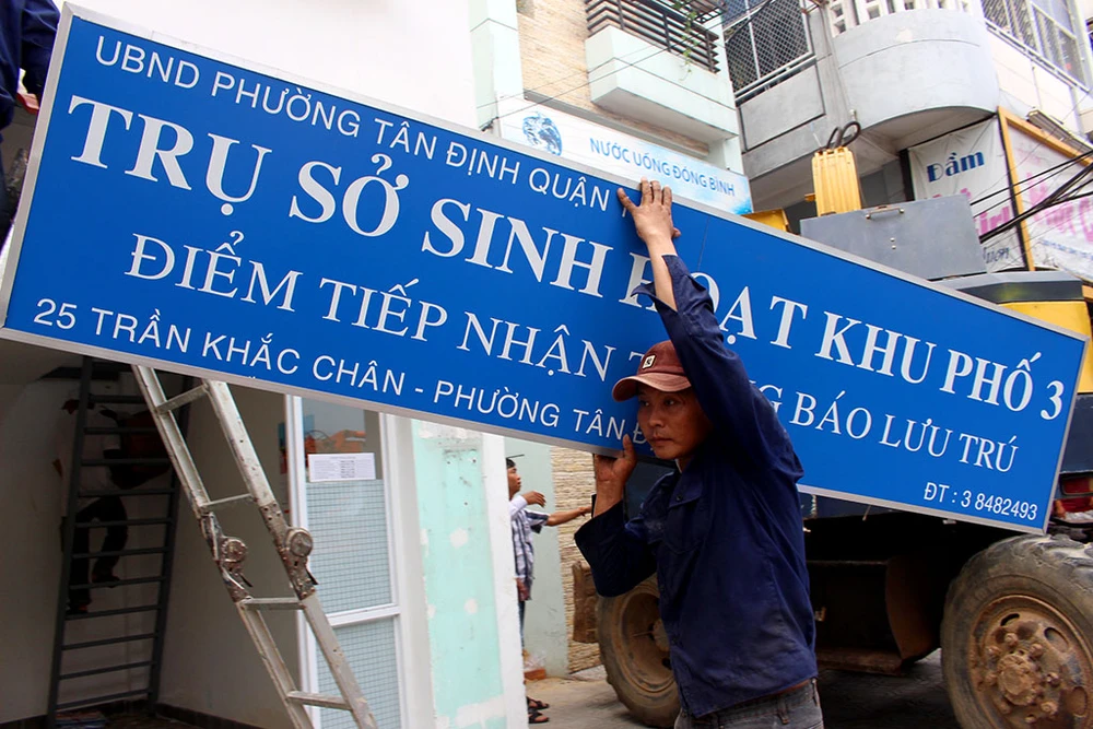 Ông Đoàn Ngọc Hải cho “cào” cả trụ sở khu phố 2 tầng ảnh 9