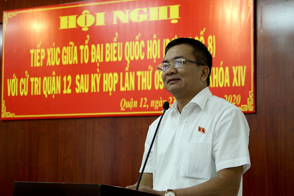 Cử tri quận 12 lo với tình trạng đánh bạc, đua xe, ma túy ảnh 3