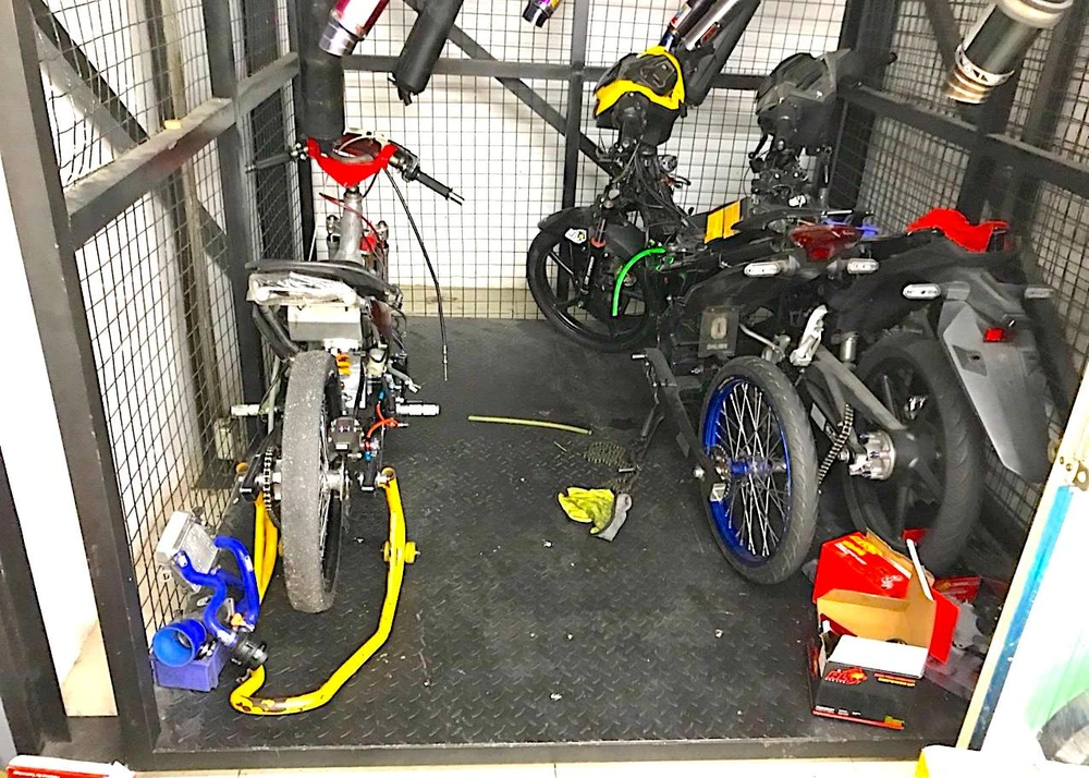 Hình ảnh tại lò độ xe ở quận Gò Vấp. Ảnh: PC08